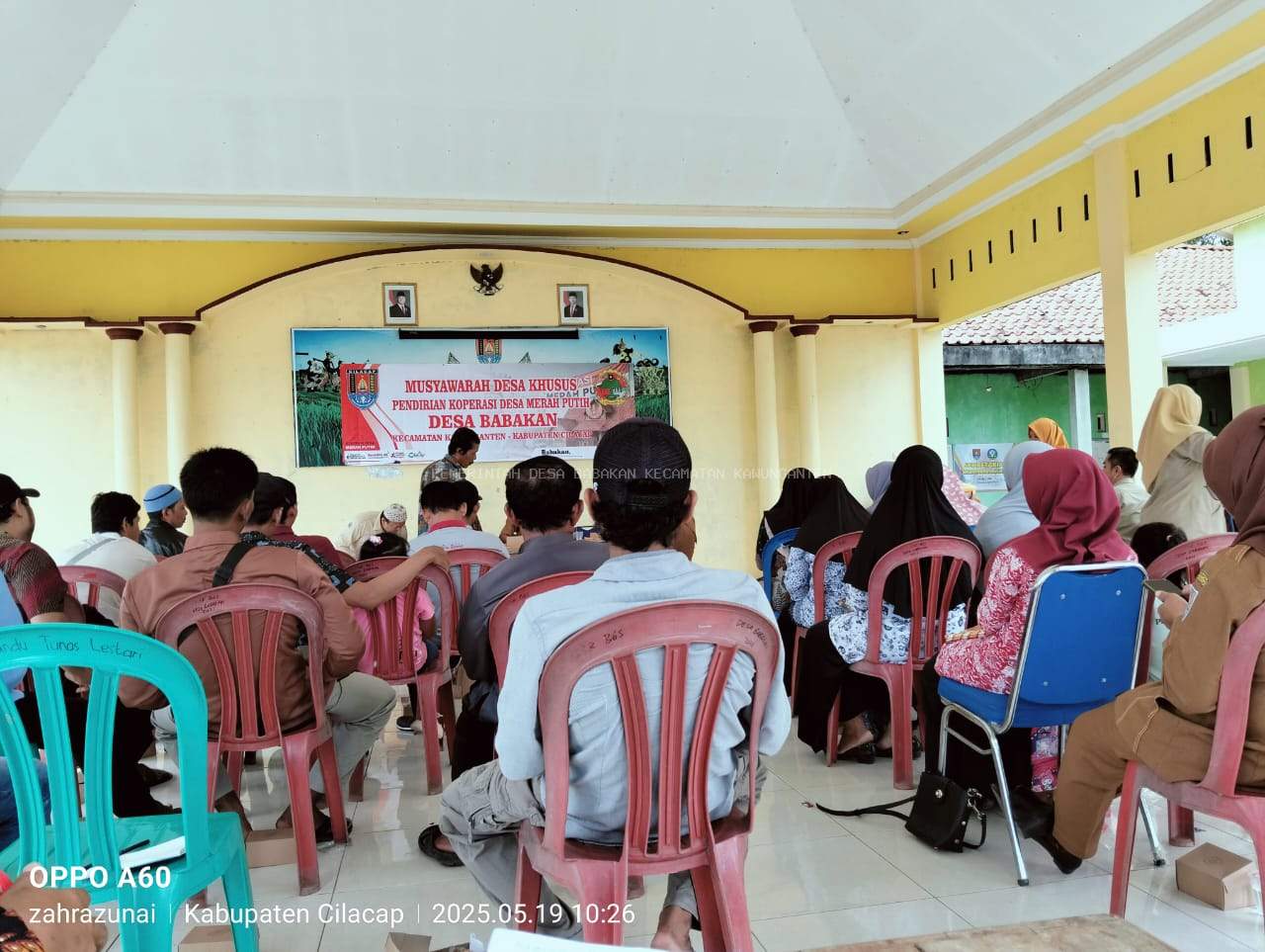 MUSYAWARAH DESA KHUSUS (MUSDESSUS) PENDIRIAN KOPERASI DESA MERAH PUTIH BABAKAN KECAMATAN KAWUNGANTEN