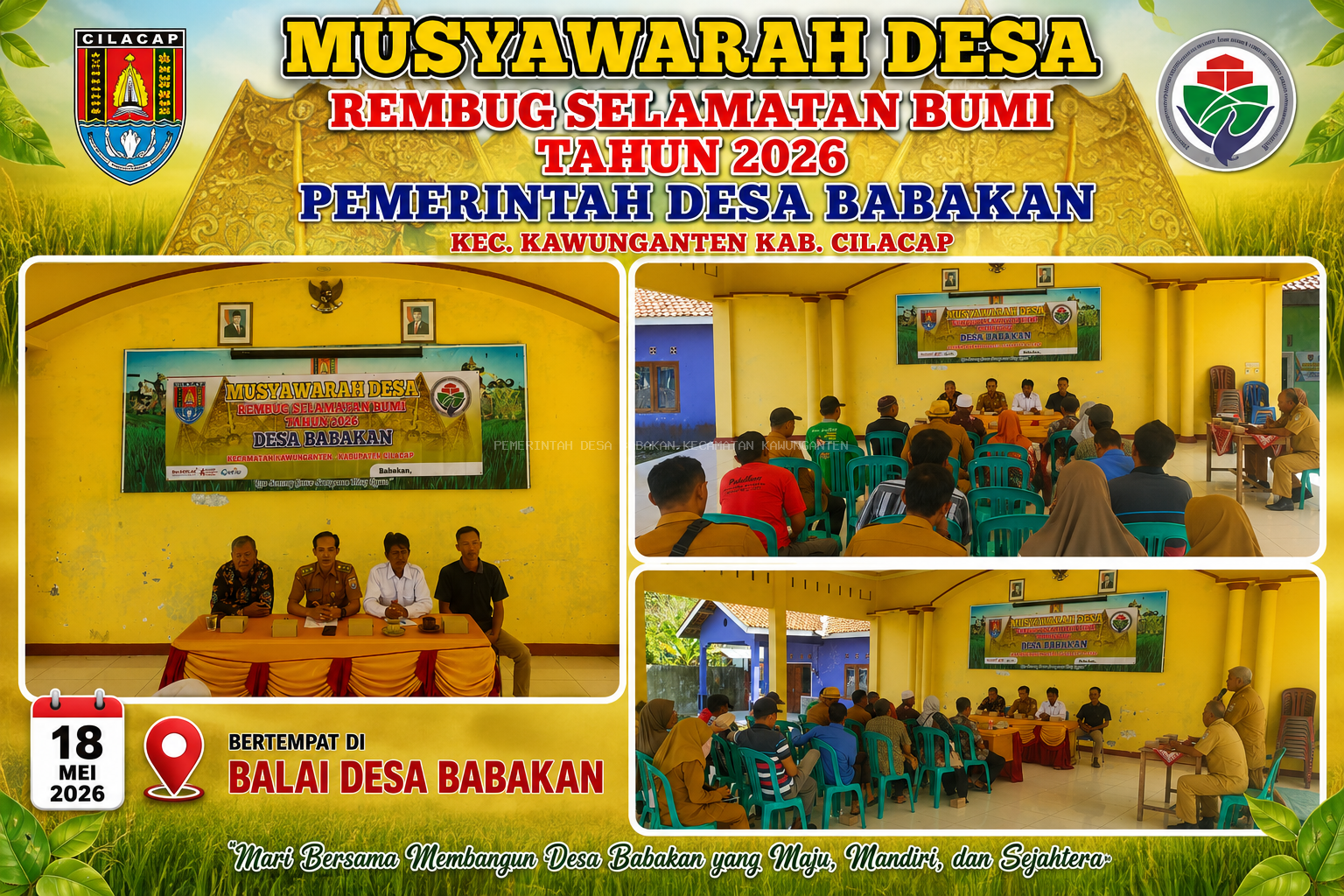Musyawarah Desa “Rembug Selamatan Bumi Tahun 2026”